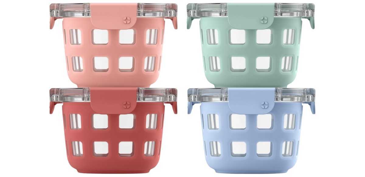 Ello Duraglass Glass Meal Prep Sets