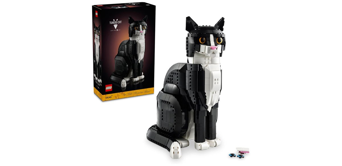 LEGO Ideas Tuxedo Cat