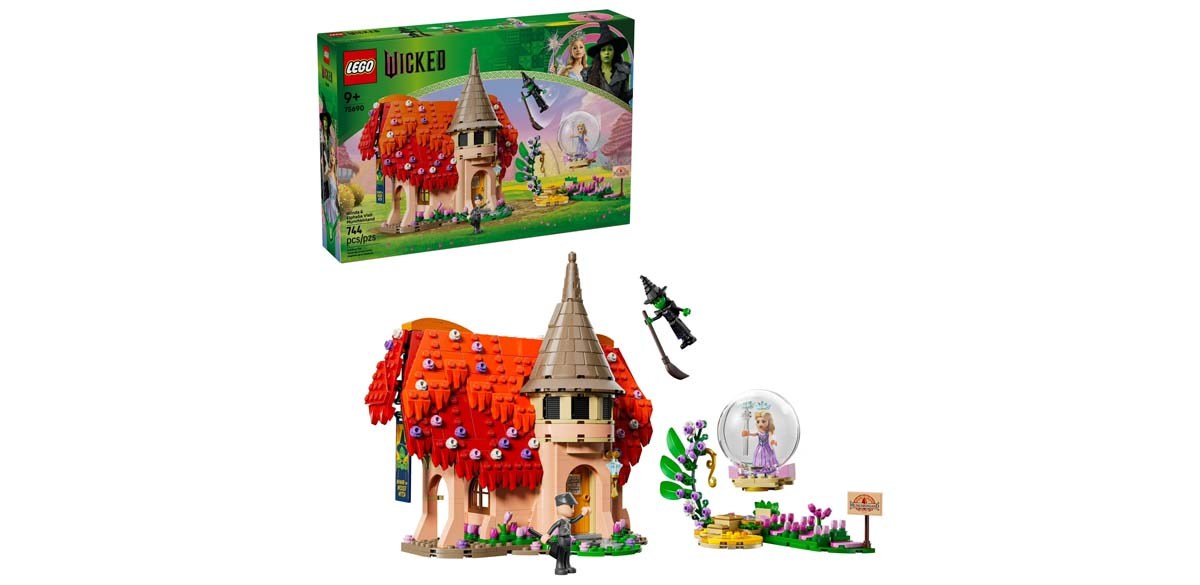 LEGO Wicked Glinda &amp; Elphaba Visit Munchkinland Building Toy