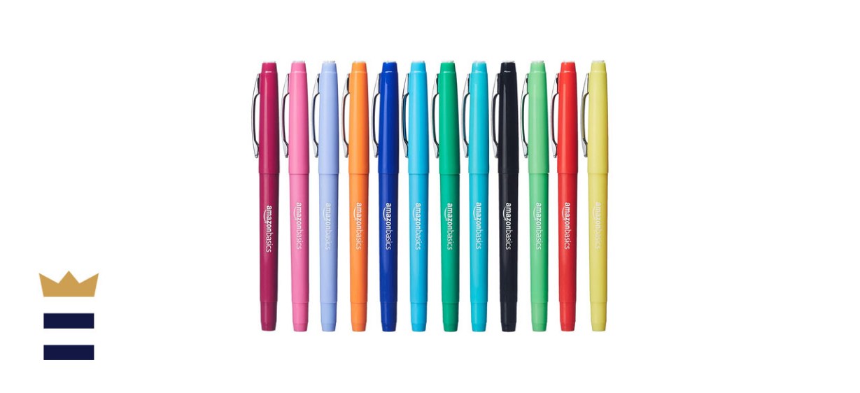 Amazon Basics Felt Tip Marker Pens