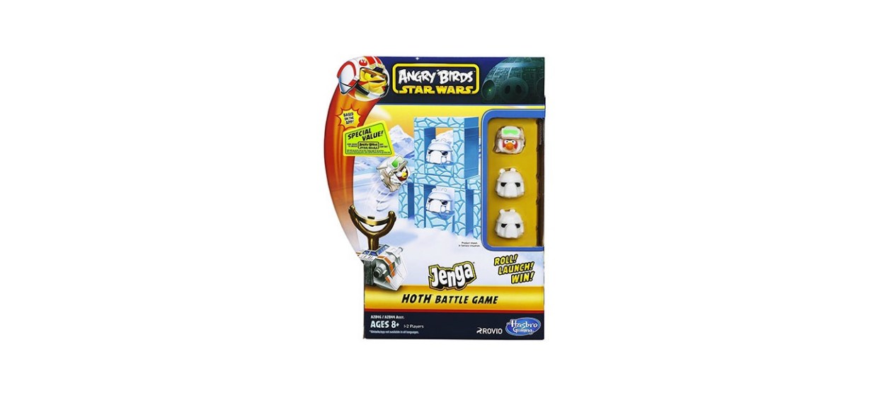 Angry Birds Star Wars Jenga Hoth Battle Game