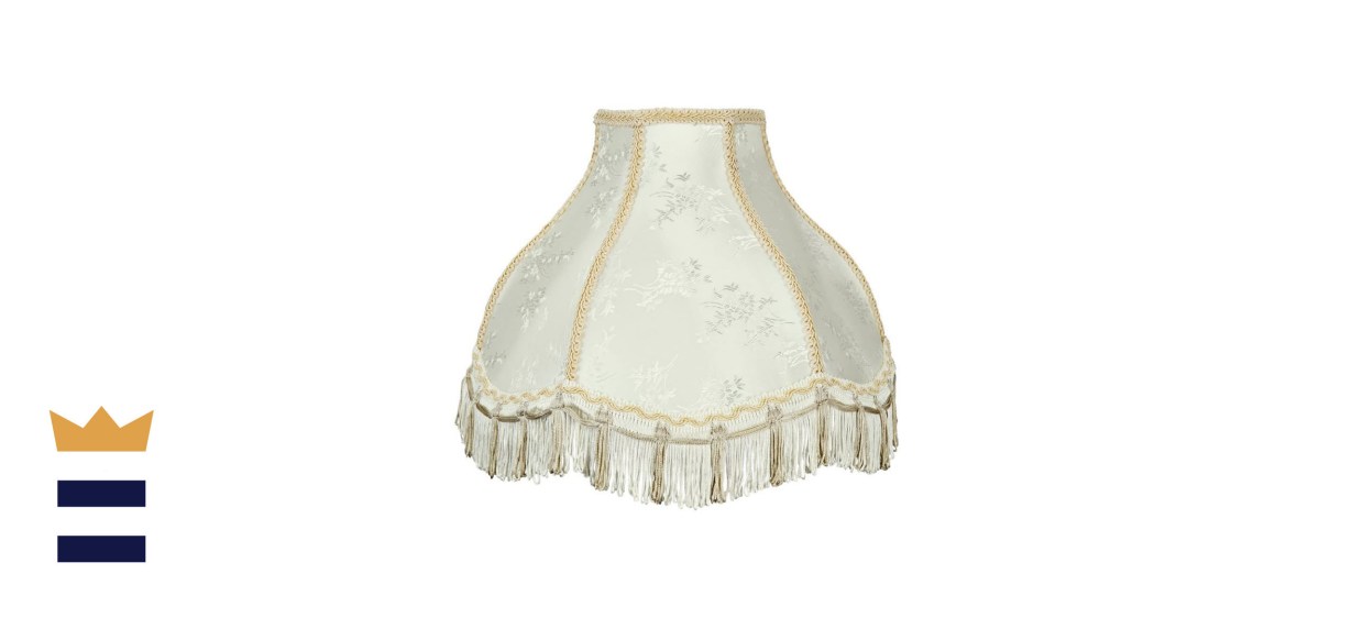 Aspen Creative Traditional Scalloped Bell Shaped Lamp Shade