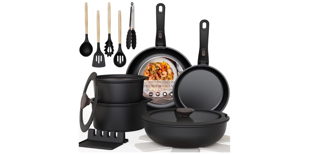 Astercook 20-Piece Pots and Pans Set
