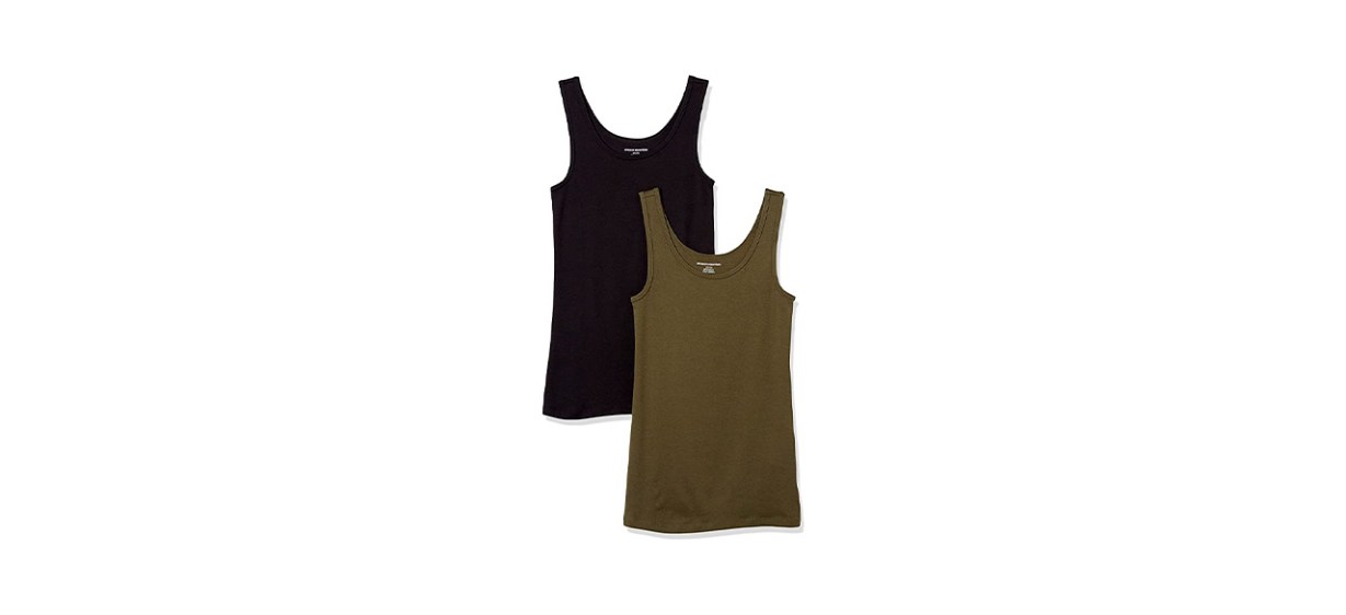 Best Amazon Essentials Two-Pack Of Slim-Fit Tank Tops