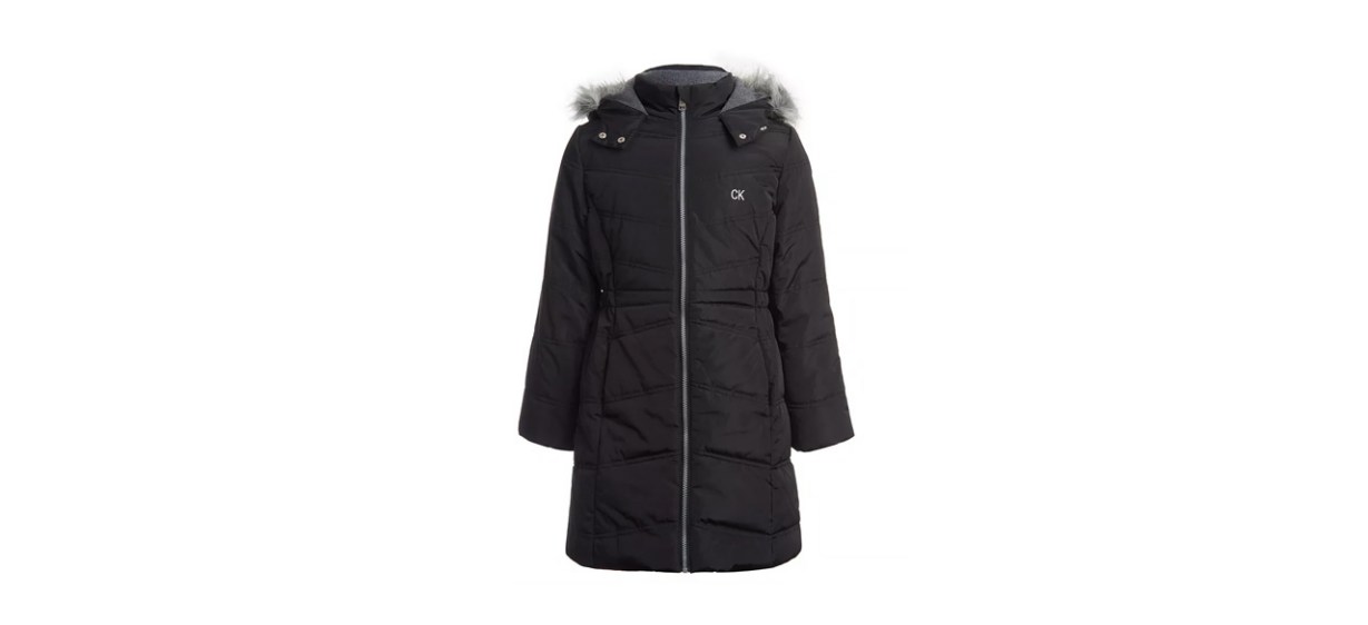 Best Calvin Klein Girl's Aerial Puffer Jacket