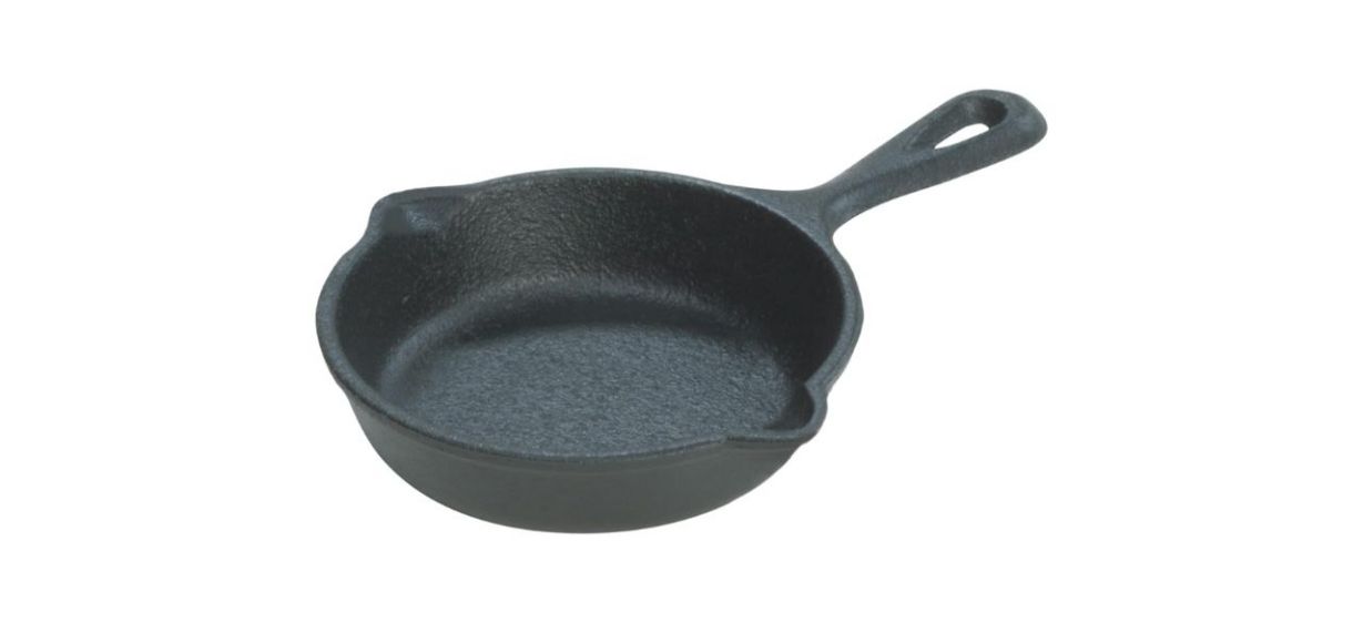 Lodge Mini Skillet on white background