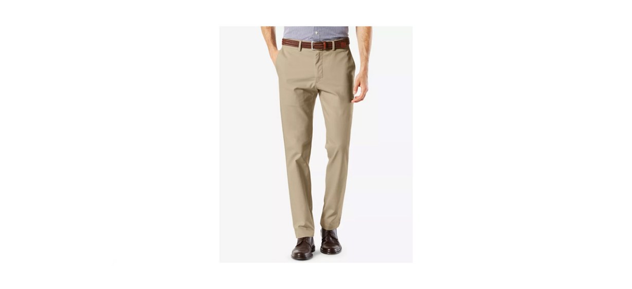best Dockers Men’s Signature Lux Cotton Slim Fit Stretch Khaki Pant
