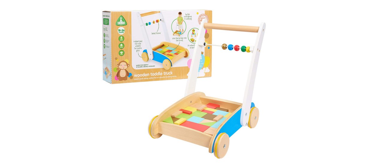 Best Early Learning Centre Wooden Toddle Truck