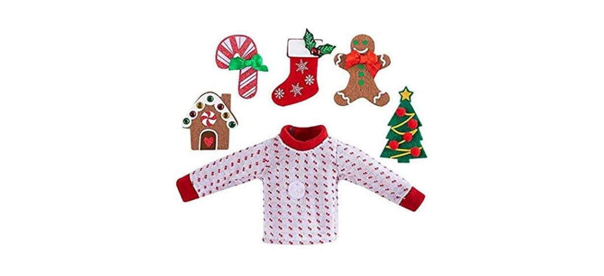 Best Elf On The Shelf Sweater Set