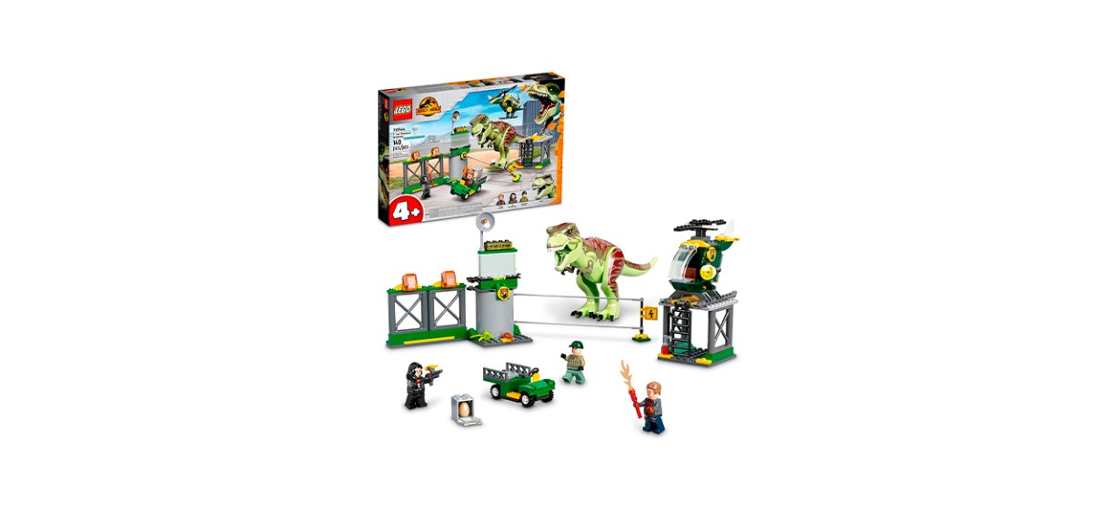 Best LEGO Jurassic World Dominion T.rex Dinosaur Breakout Set