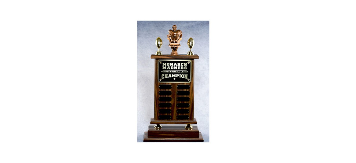 Best MTSawards Fantasy Football 12-Year Arm Chair Perpetual Trophy