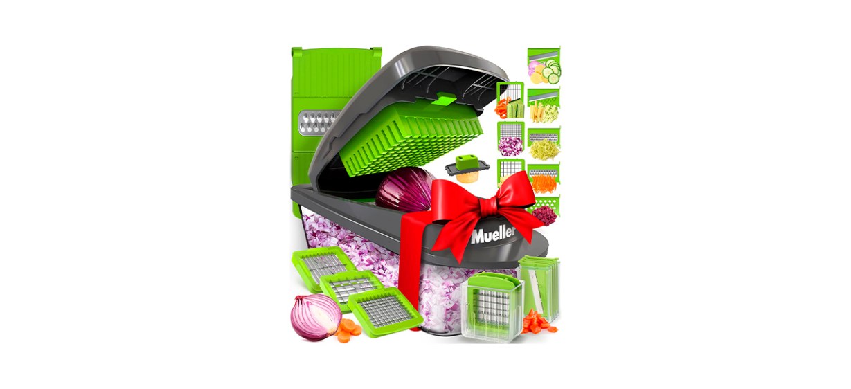Best Mueller Pro-Series 10-in-1 Vegetable Slicer