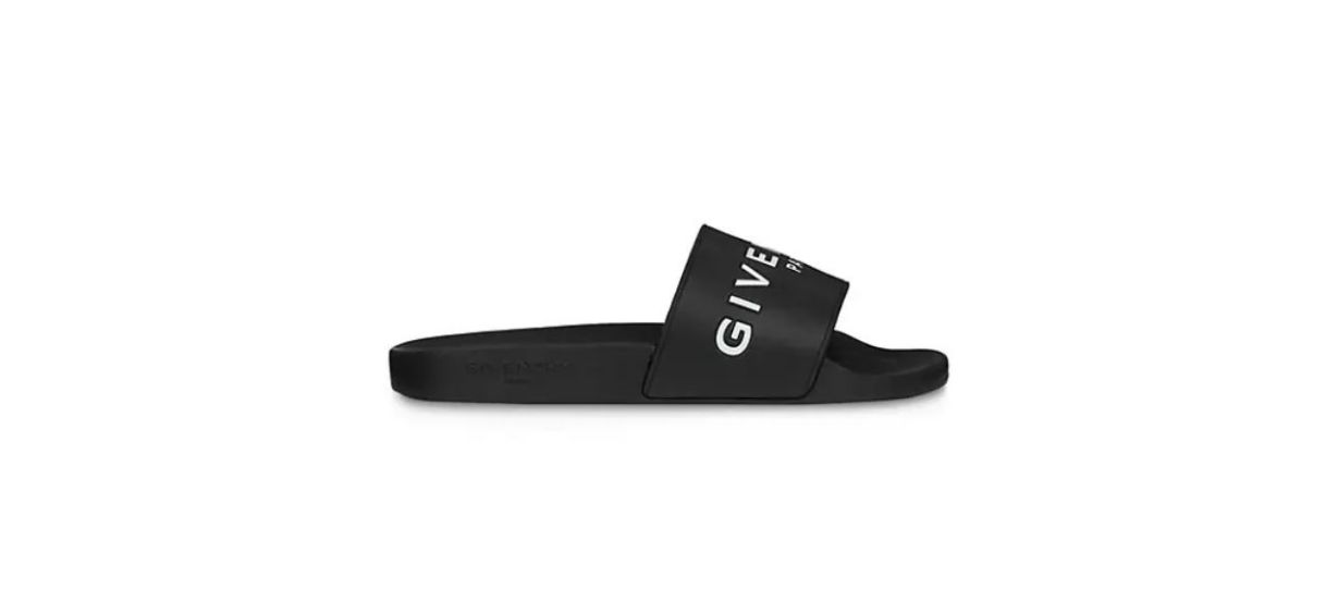 Givenchy Logo Pool Sandals Givenchy Logo Pool Sandals