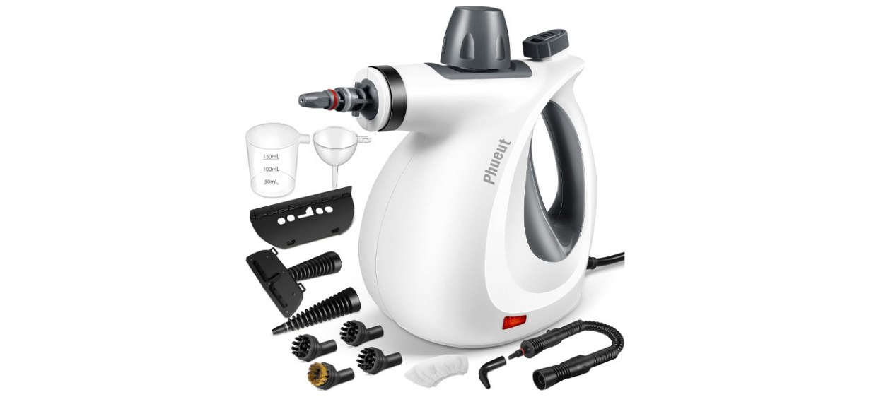 Phueut Pressurized Handheld Multi-Surface Natural Steam Cleaner