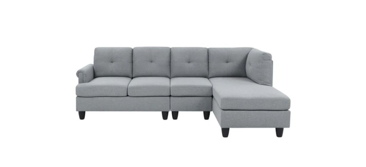 Best Red Barrel Studios Right-Hand-Facing Sofa and Chaise