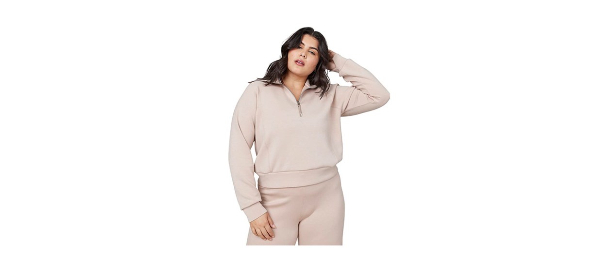 Best Spanx AirEssentials Half-Zip Pullover