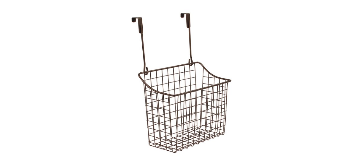 Best Spectrum Grid Over The Cabinet Wire Storage Basket