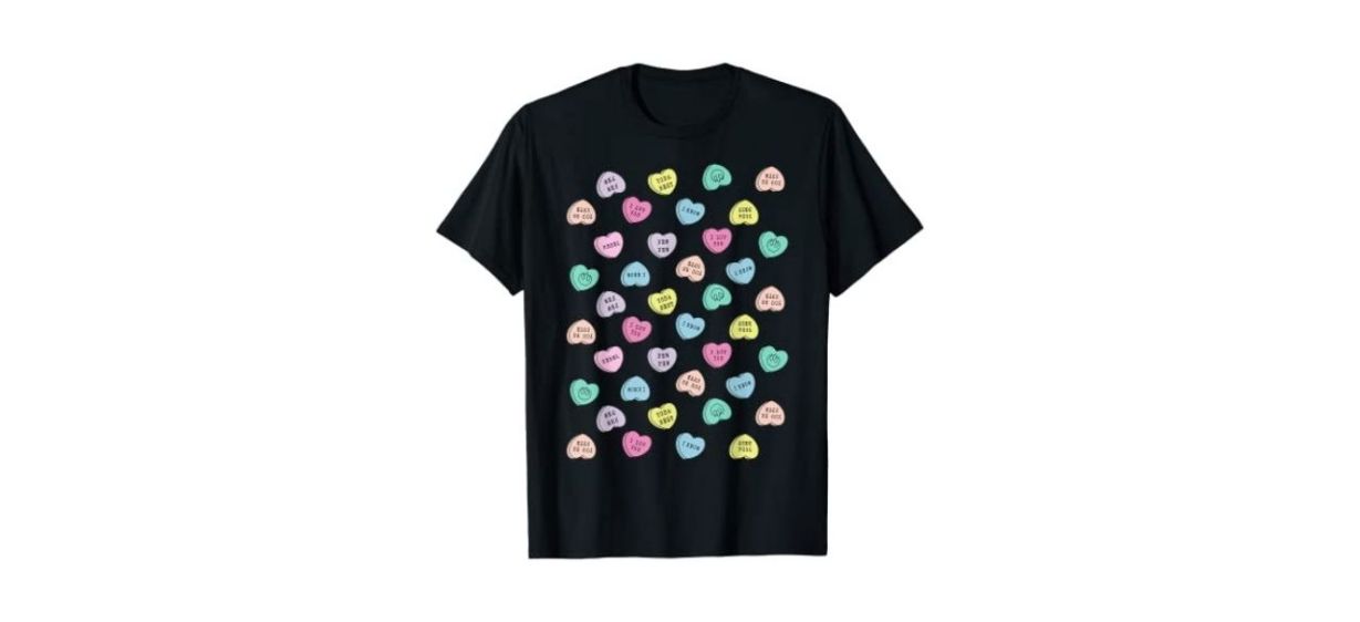 Star Wars Candy Hearts Love Valentine’s Day Graphic T-Shirt
