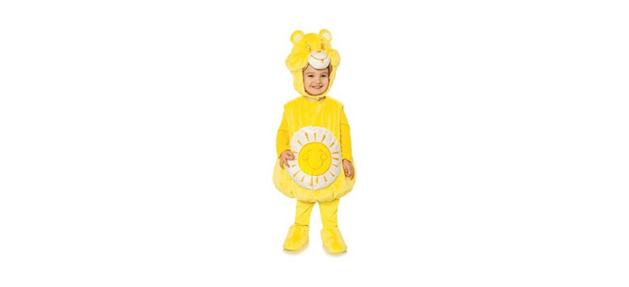 Best Underwraps Care Bears Funshine Bear Toddlers Costume