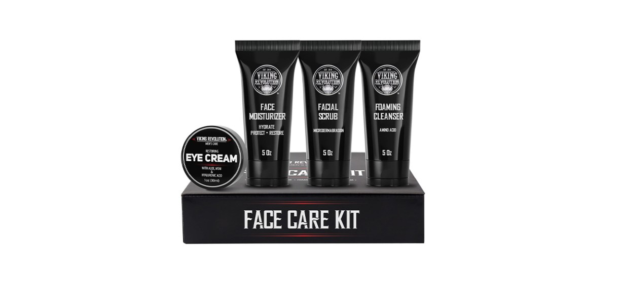 Best Viking Revolution Men's Facial Care Kit