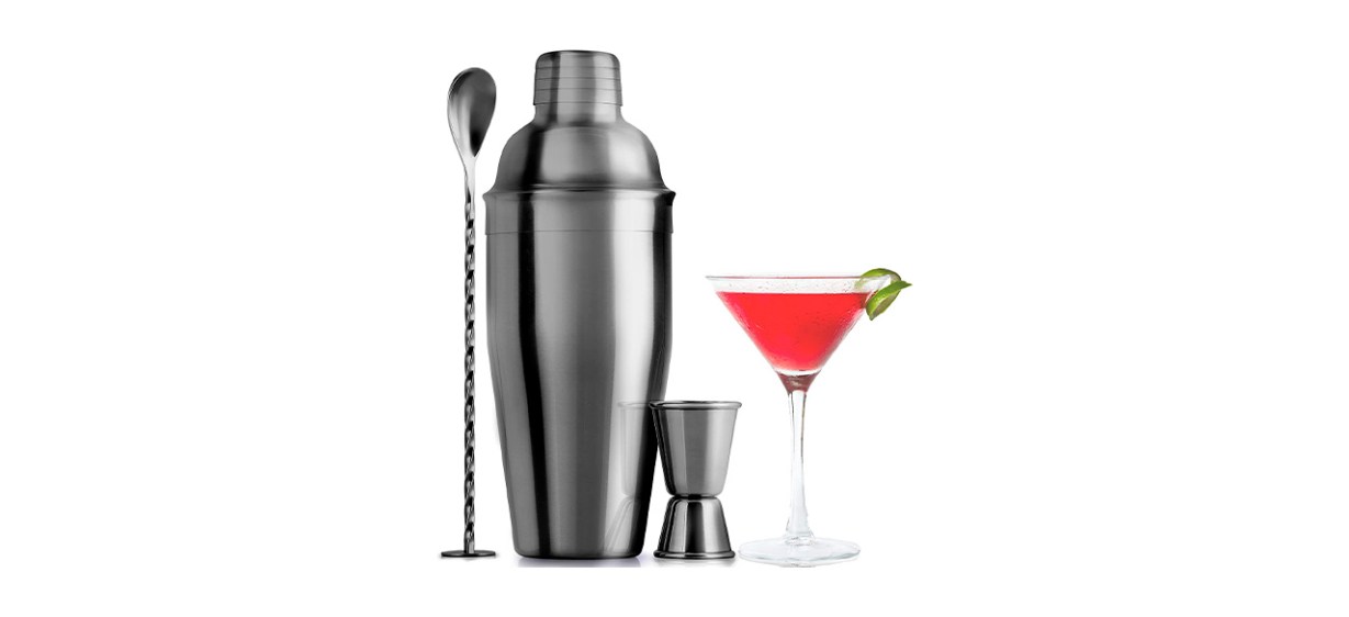 Best Zulay Stainless Steel Cocktail Shaker Set