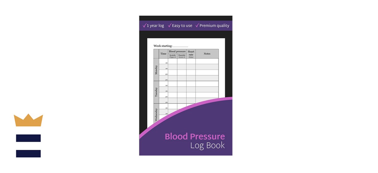 Blood Pressure Log Book by Sweet Cherry Logbooks