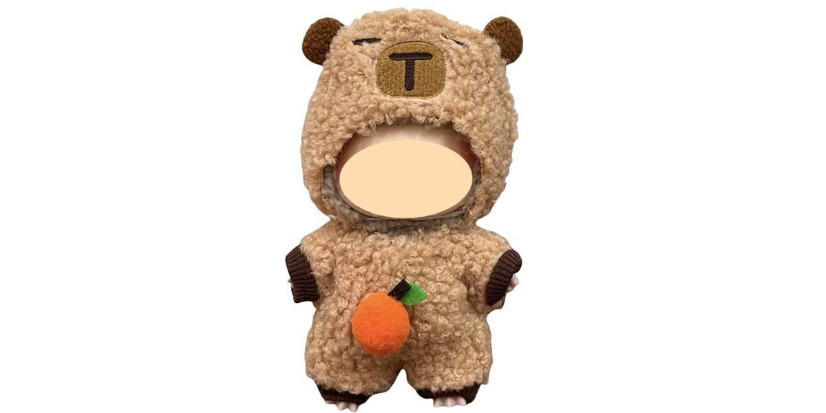 Capybara Animals Clothes for Doll