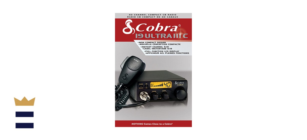 Cobra 19ULTRAIII 40-Channel Compact CB Radio