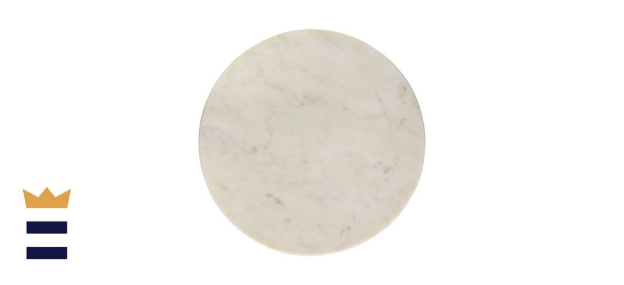 Creative Co-Op Marble Cheese And Cutting Board