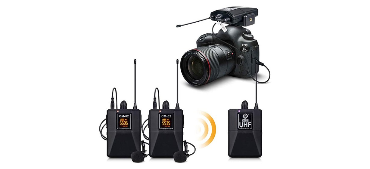 D Debra Audio Series UHF Wireless Lavalier Microphone