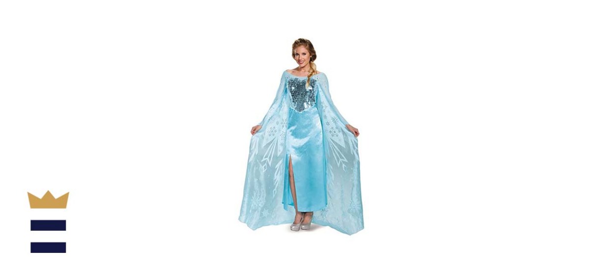 Disguise Women's Elsa Ultra Prestige Costume