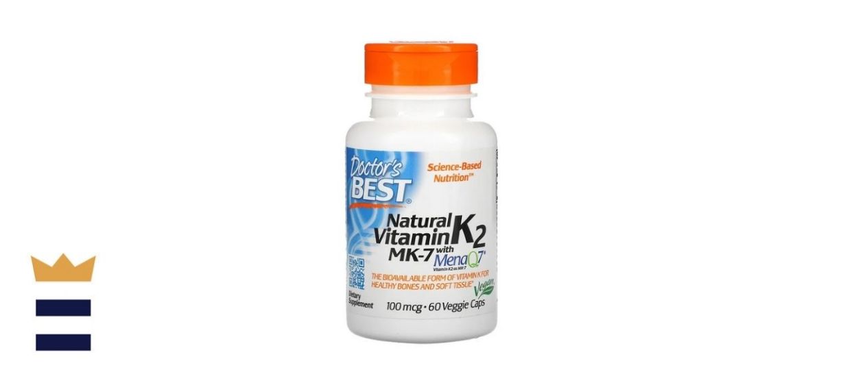 Doctor's Best Natural Vitamin K2 MK-7 with MenaQ7