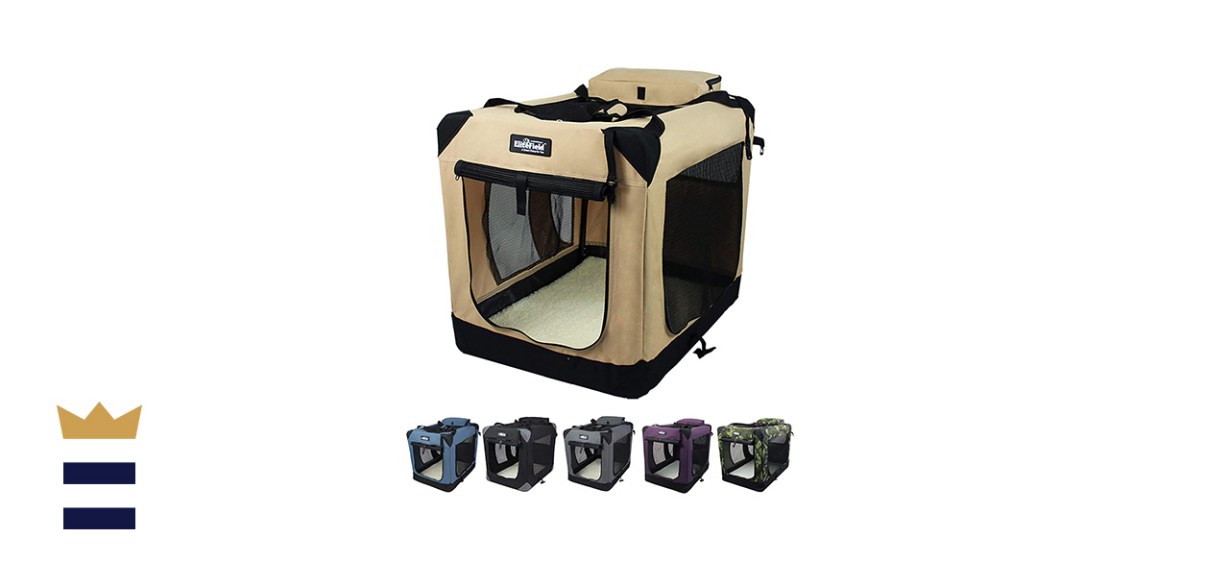 EliteField 3-Door Collapsible Dog Crate