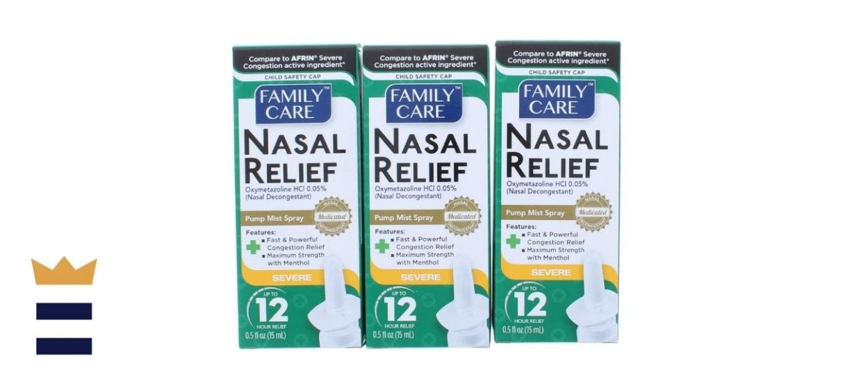 FamilyCare Nasal Relief Pump Mist Spray