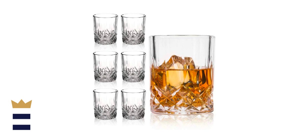 Farielyn-X Crystal Old Fashioned Whiskey Glasses 