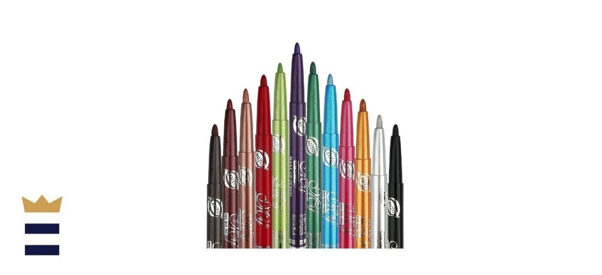 G2PLUS 12-Piece Eyeliner Cosmetic Set