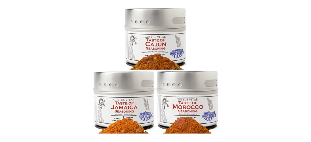 Gustus Vitae Fiery Flavors Gourmet Seasoning Collection