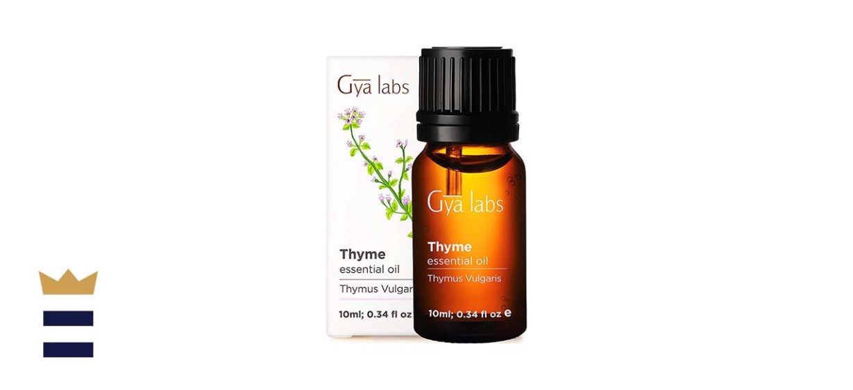 Gya Labs Thyme Essential Oil for Sinus Relief and Sleep