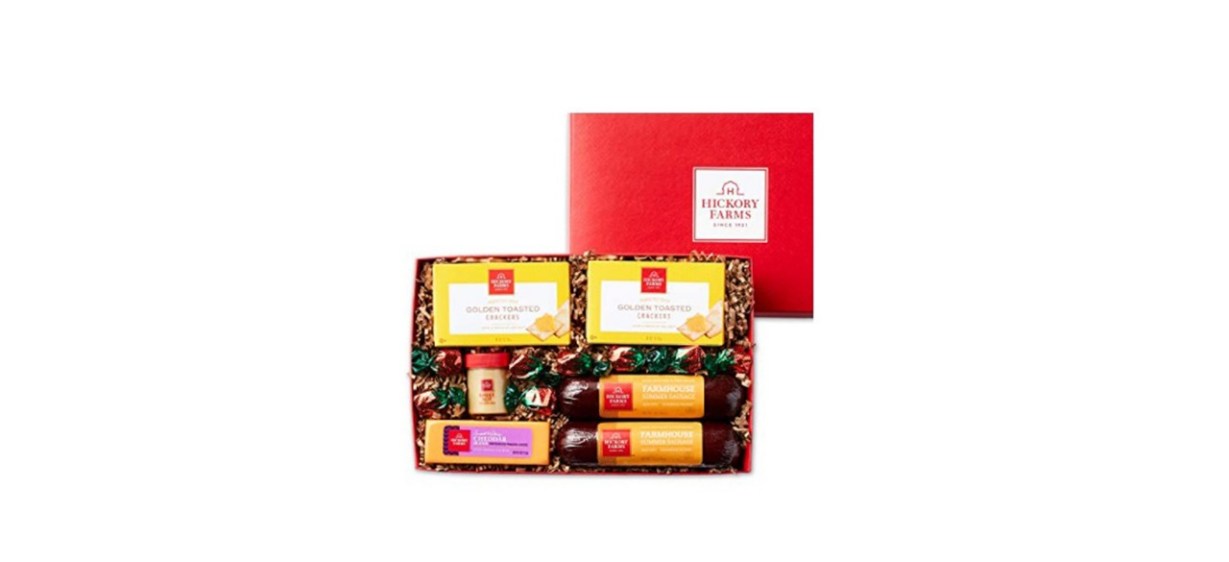 Hickory Farms Farmhouse Sausage and Cheese Gift Box 