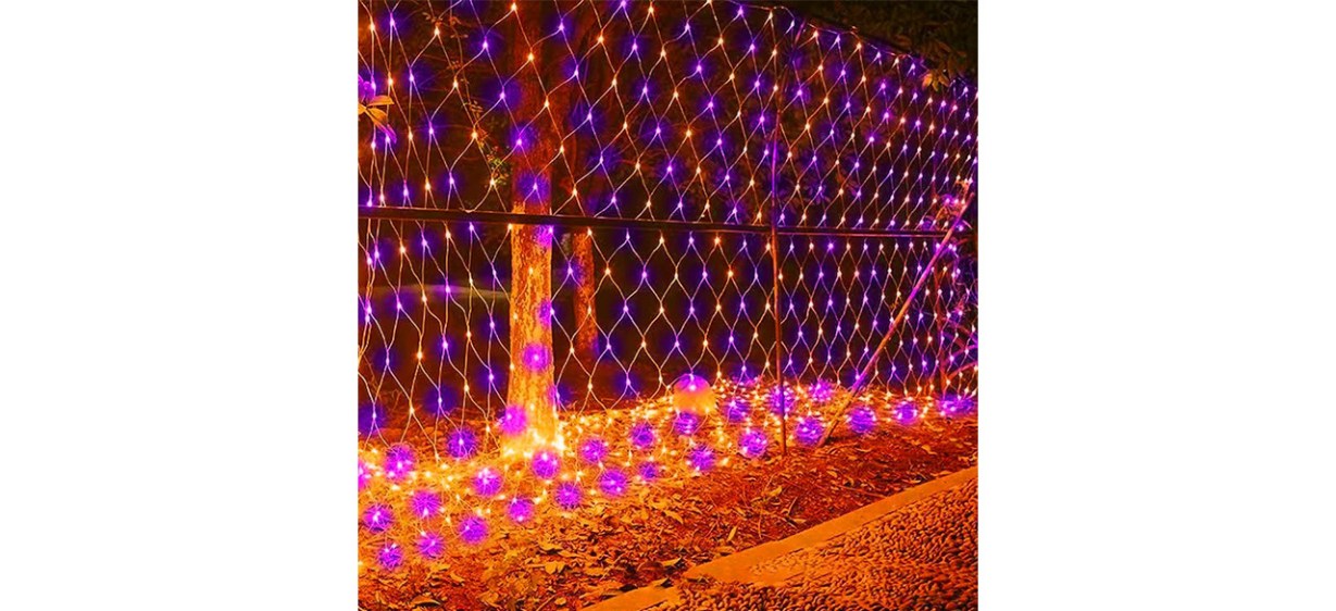 Dazzle Bright Halloween 360 LED Net Lights