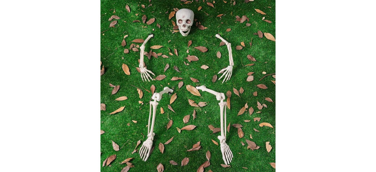JOYIN Life Size Groundbreaker Skeleton Stakes