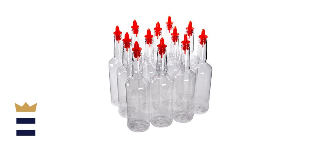 Hypothermias Plastic Long Neck Bottles with Pourer