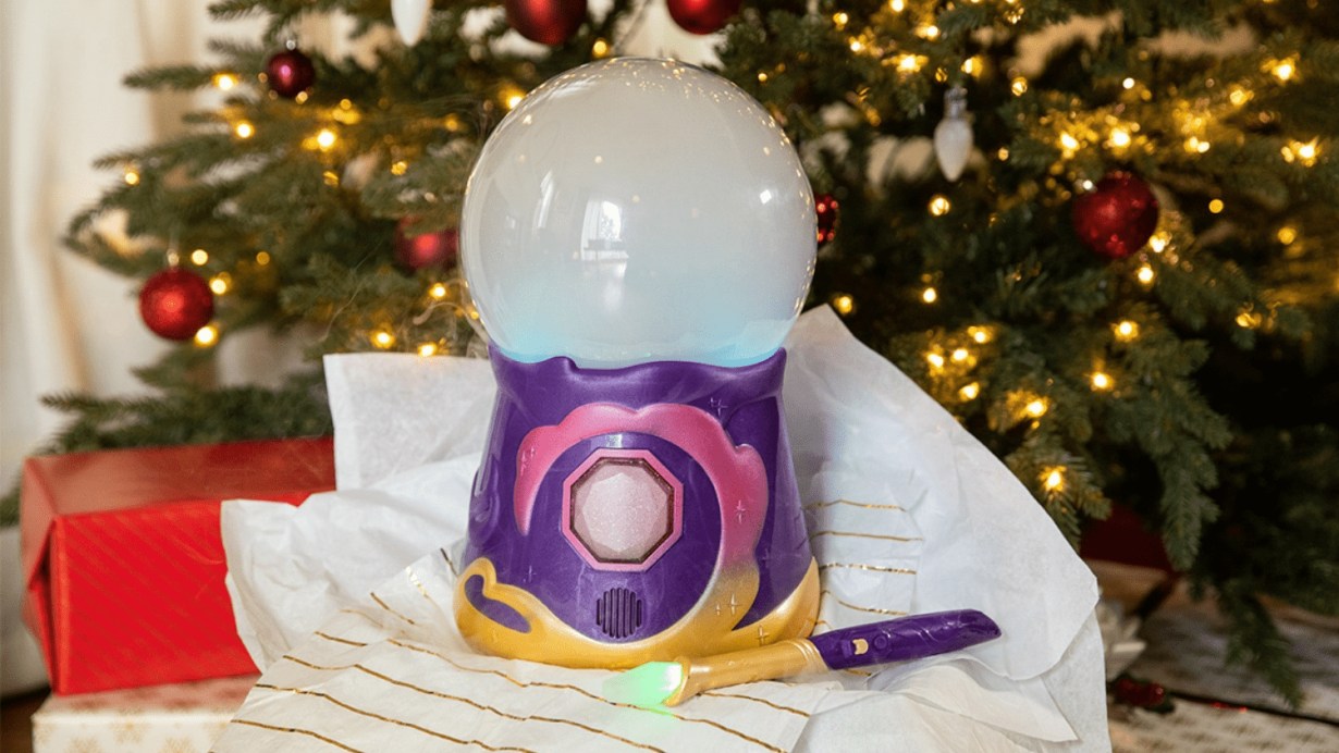 Crystal Ball with Interactive Plush