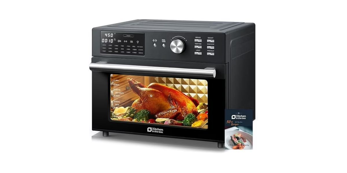 Kitchen in the Box 32QT Digital Air Fryer Toaster Oven Combo