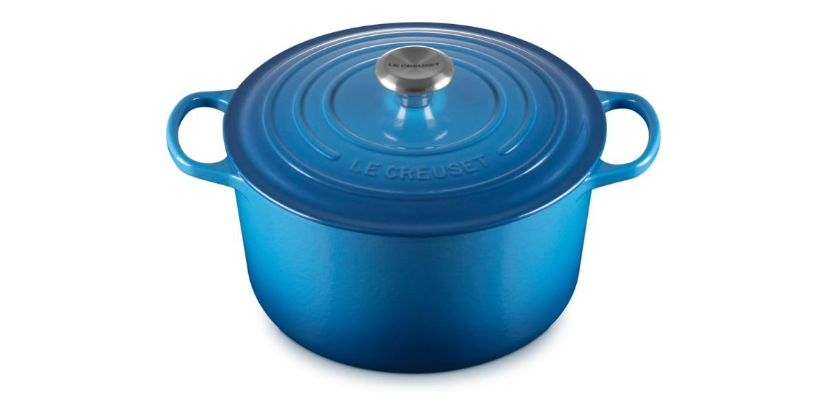 Le Creuset Enameled Cast Iron Signature Deep Round Oven, 6.5 qt., Marseille