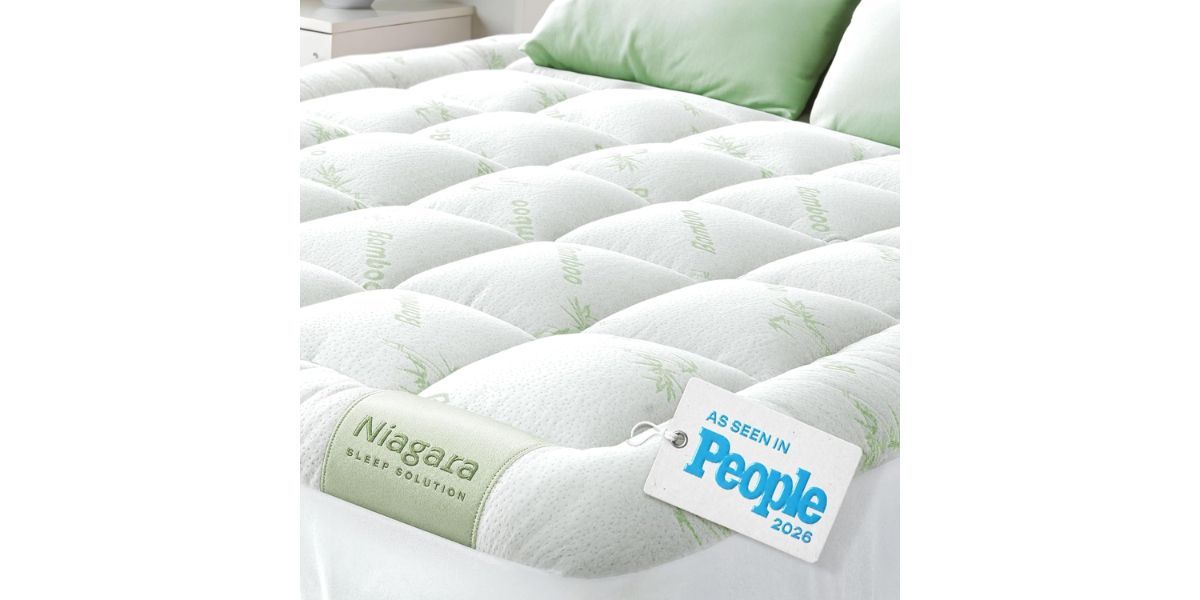 Niagara Sleep Solution Ultra Soft Queen Size Mattress Topper