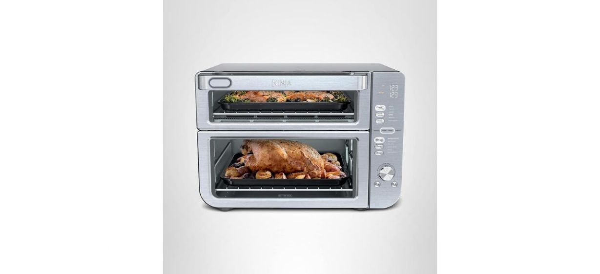 Ninja Air Fryer Toaster Oven Combo on white background