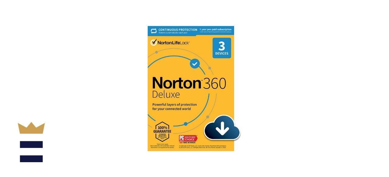 Norton 360 Deluxe 2021 Antivirus Software