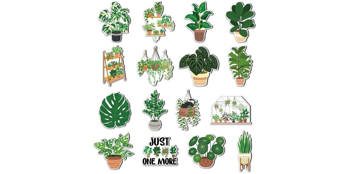 Huray Rayho Monstera Leaf Fridge Magnets