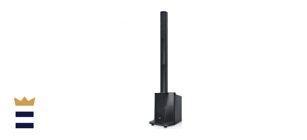 PRORECK Party 10 Portable 10-Inch 500-Watt Line Array Column Powered DJ/PA System